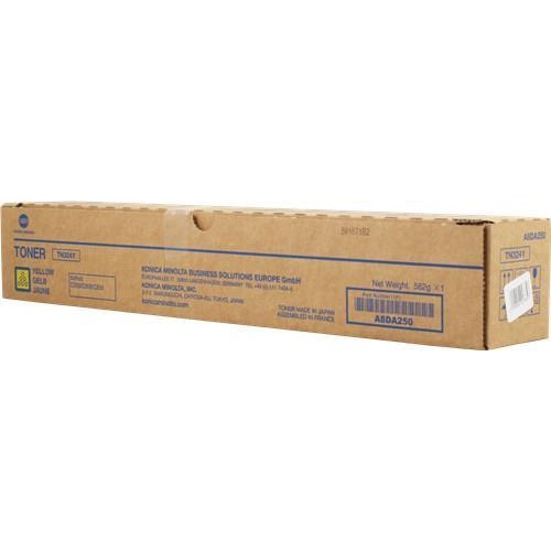 OEM Konica Minolta A8DA250 TN324Y Yellow 26000 Pages Original Toner