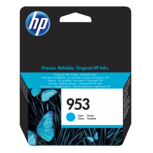 OEM HP 953 Cyan 630 Pages Original Ink Cartridge F6U12AE