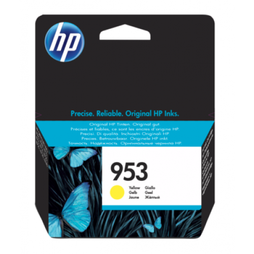 OEM HP 953 Yellow 630 Pages Original Ink Cartridge F6U14AE