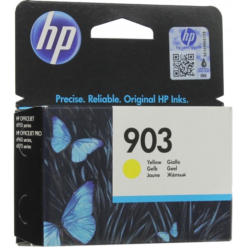 OEM HP 903 Yellow 315 Pages Original Ink Cartridge T6L95AE