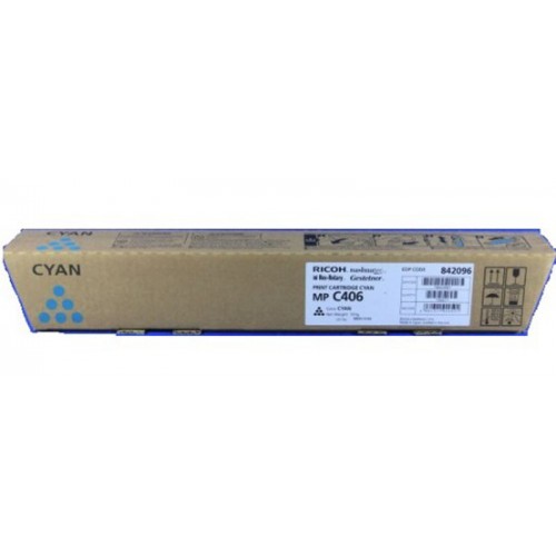 OEM Ricoh MPC306 Cyan Toner 842096