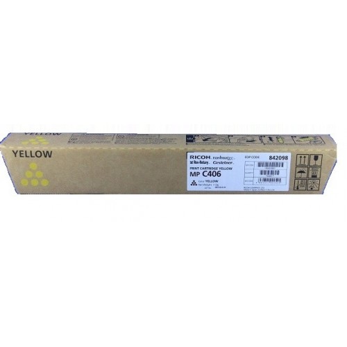 OEM Ricoh MPC306 Yellow Toner 842098