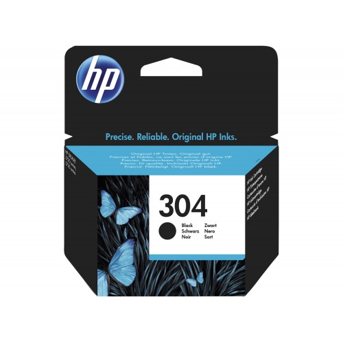 OEM HP 304 Black Original Ink Cartridge N9K06AE