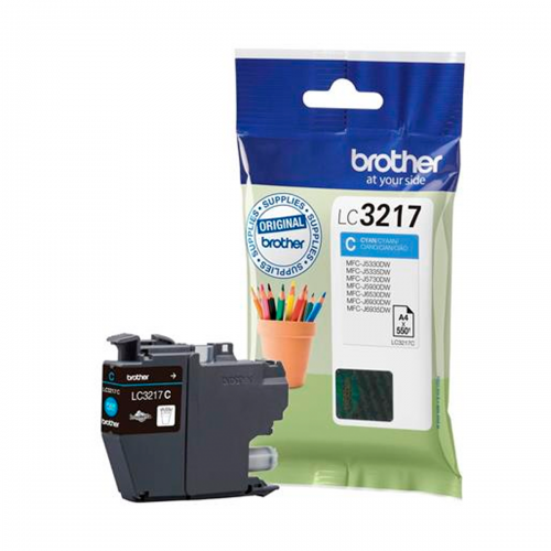 OEM Brother LC3217 Cyan Ink Cartridge