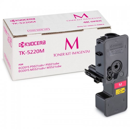 OEM Kyocera TK5220M Magenta 1200 Pages Original Toner 1T02R9BNL1
