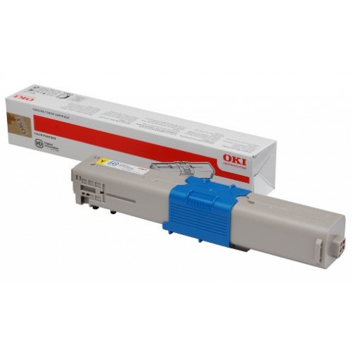 OEM OKI C532 Yellow 1500 Pages Original Toner 46490401