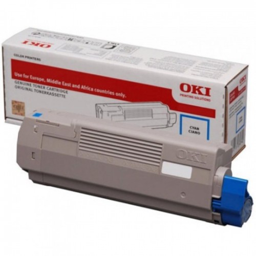 OEM OKI C532 Cyan 1500 Pages Original Toner 46490403