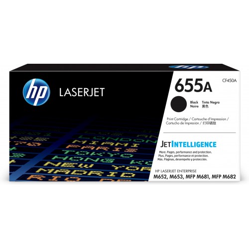 OEM HP CF450A 655A Toner cartridge black 12.5K HP LaserJet M 652/681