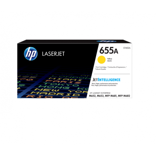 OEM HP CF452A 655A Toner cartridge yellow 10.5K HP LaserJet M 652/681
