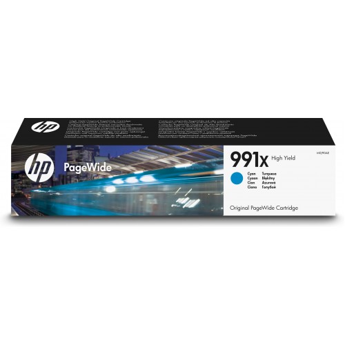 OEM HP M0J90AE 991X Ink cart cyan 16K for HP PageWide 77740 77750 Pro MFP 772