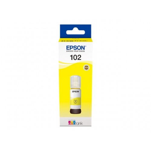 OEM Epson 102 Yellow Ecotank Original Ink Bottle C13T03R440