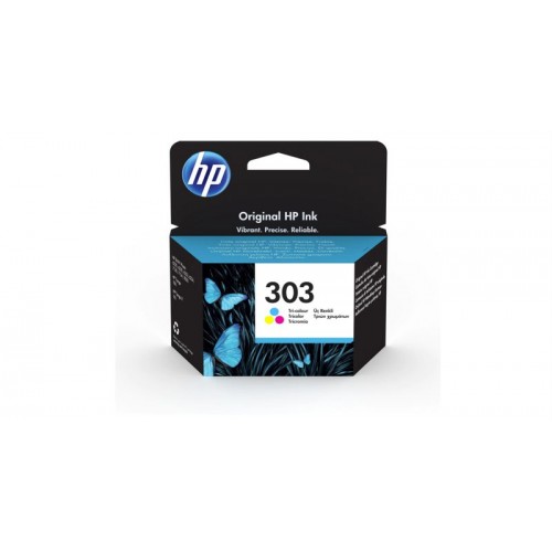OEM HP 303 Tri-Colour Original Ink Cartridge T6N01AE