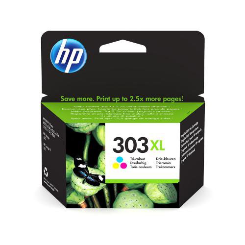 OEM HP T6N03AE (303XL) Printhead cartridge color 10ml
