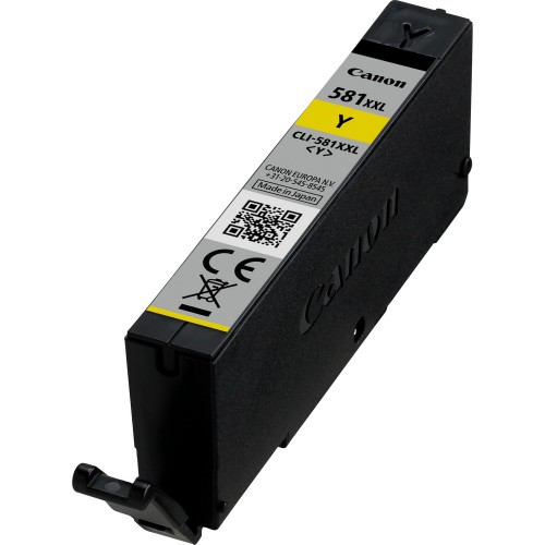 OEM Canon 1997C001 (CLI-581YXXL) Ink Cartridge Yellow Extra High Capacity 11.7ml 825 Pages