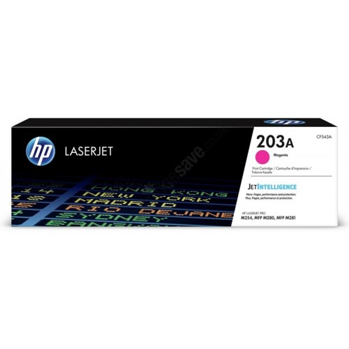 OEM HP CF543A Magenta 1300 Pages Original Toner 203A