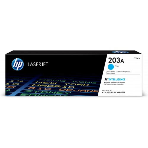 OEM HP CF541A Cyan 1300 Pages Original Toner 203A