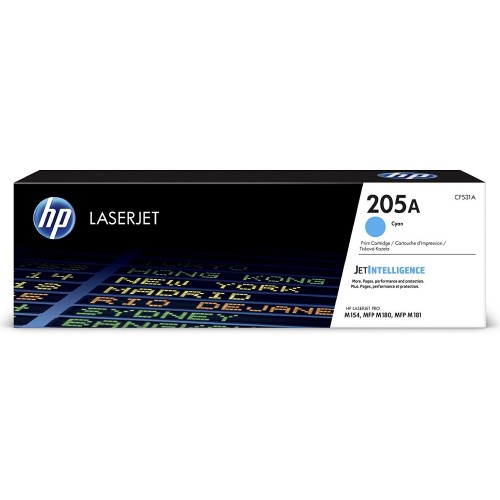 OEM HP CF531A Cyan 900 Pages Original Toner 205A