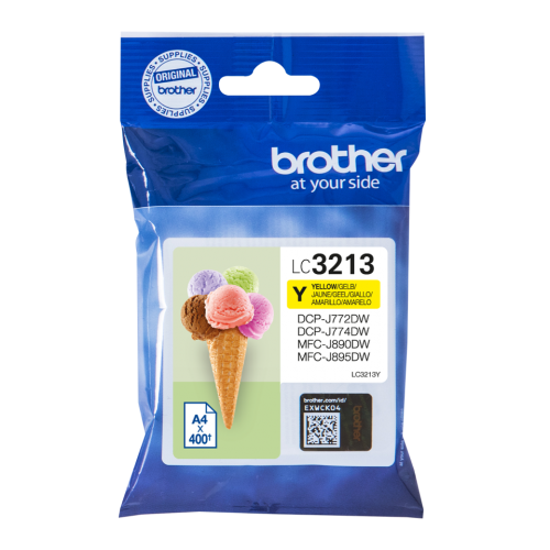 OEM Brother LC3213Y Ink Cartridge Yellow 400 Pages
