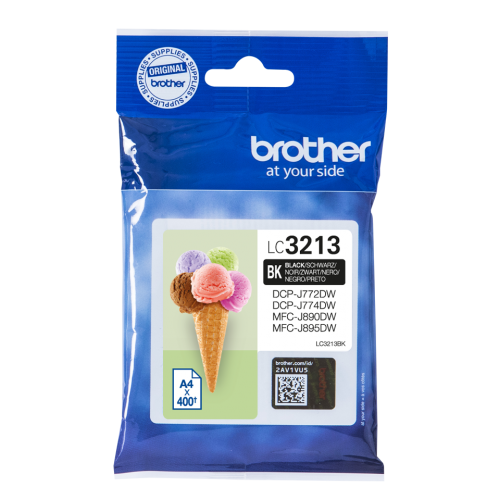 OEM Brother LC3213BK Ink Cartridge Black 400 Pages