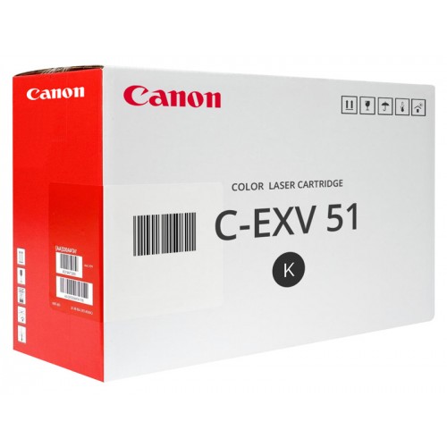 OEM Canon 0481C002 C-EXV51BK Black 69000 Pages Original Toner