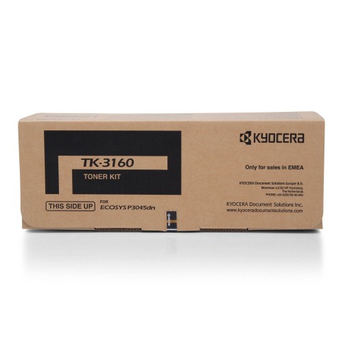 OEM Kyocera TK3160 Black 12500 Pages Original Toner 1T02T90NL1