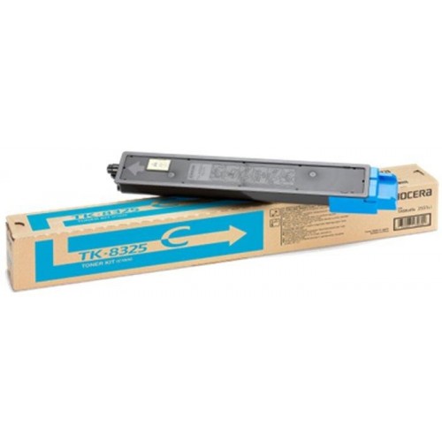 OEM Kyocera TK8325C Cyan 12000 Pages Original Toner 1T02NPCNL0