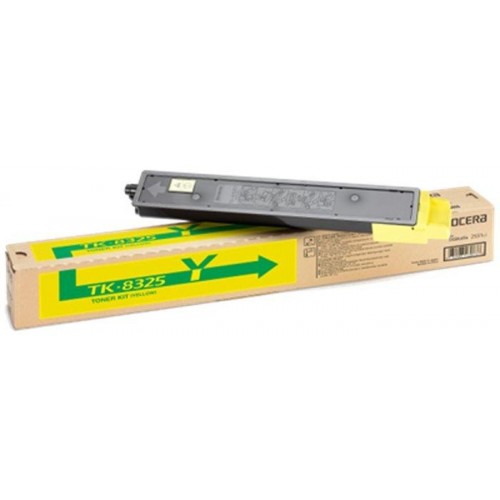 OEM Kyocera TK8325Y Yellow 12000 Pages Original Toner 1T02NPANL0