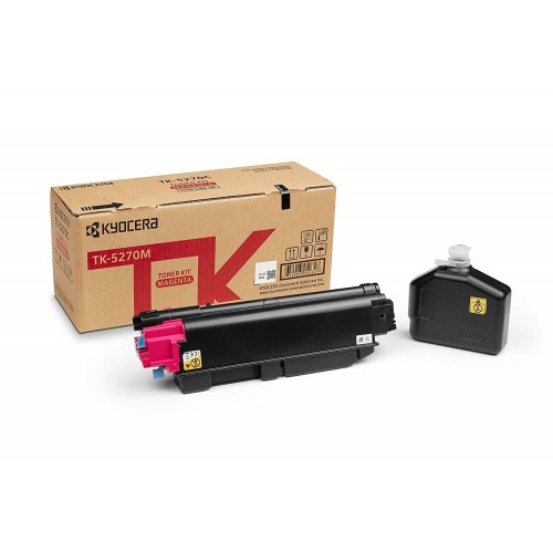 OEM Kyocera 1T02TVBNL0 TK5270 Magenta Toner 6K Pages
