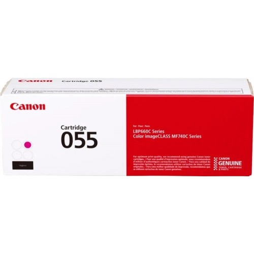 OEM Canon 055M Magenta 2100 Pages Original Toner 3014C002