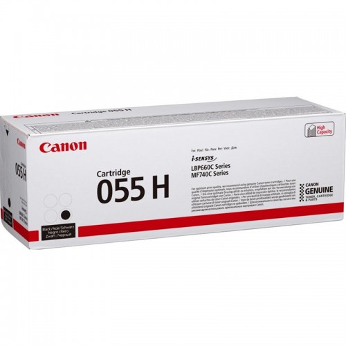 OEM Canon 055HBK Black High Cap 7600 Original Toner 3020C002