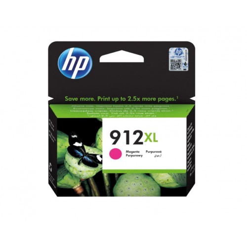 OEM HP 912XL High Capacity Magenta Ink Cartridge 3YL82AE