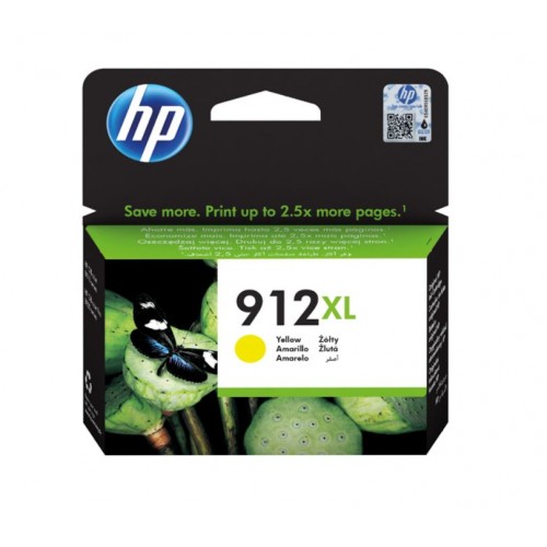OEM HP 912XL High Capacity Yellow Ink Cartridge 3YL83AE