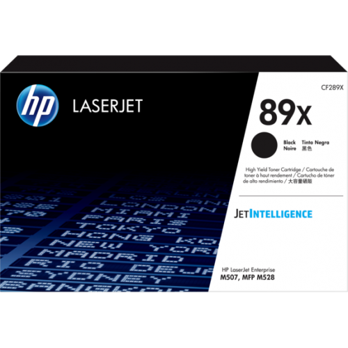 OEM HP CF289X Black 10000 Pages Original Toner 89X
