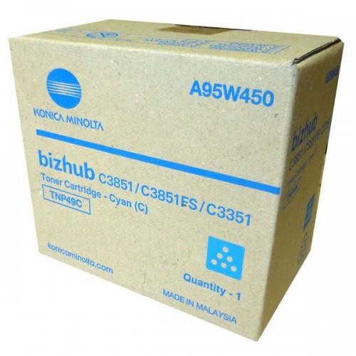 OEM Konica Minolta A95W450 TNP49C Toner cyan