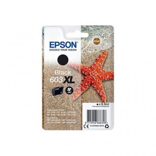 OEM Epson 603XL High Capacity Black Ink Cartridge C13T03A14010