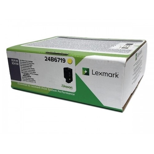 OEM Lexmark 24B6719 Yellow 13000 Pages Original Toner