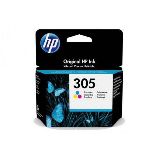 OEM HP 305 Tri-Colour Original Ink Cartridge 3YM60AE
