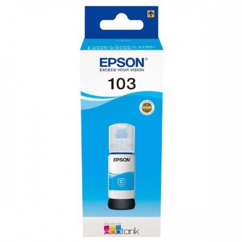 OEM Epson C13T00S24A10 (103) Ink Bottle Cyan 4.5K Pages 70ml