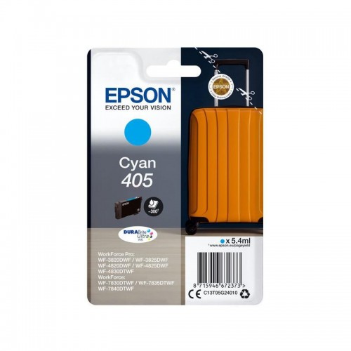 OEM Epson 405 Cyan Ink Cartridge C13T05G24010