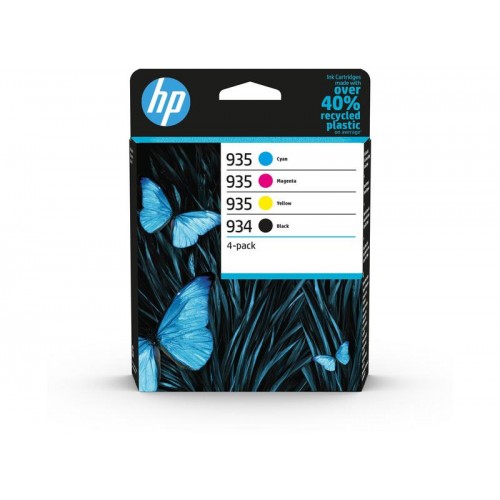 OEM HP 6ZC72AE (934/935) Ink Cartridge Multi Pack 10ml + 3x4 5ml Pack Qty 4