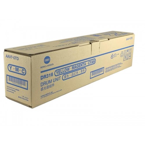 OEM KONICA MINOLTA AAV70TD DR316CMY COLOUR DRUM
