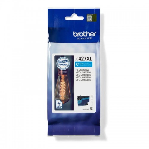OEM Brother LC427XLC High Capacity Cyan Ink Cartridge