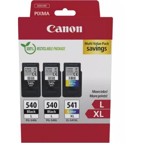 OEM Canon PG-540L x 2/CL-541XL Original Multipack Ink Cartridges (5224B017)