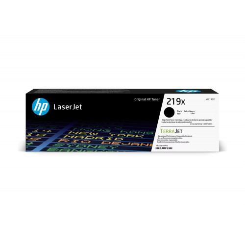 OEM HP W2190X/219X Black Toner Cartridge