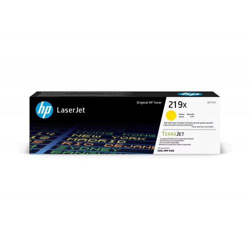 OEM HP W2192X/219X Yellow Toner Cartridge