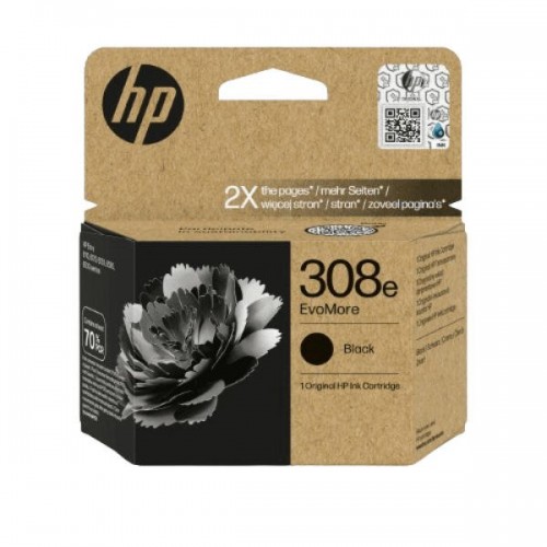 OEM HP 7FP22UE/308E Printhead cartridge black high capacity Evomore for HP Envy 6100