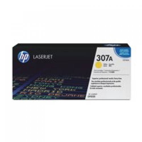 OEM HP CE742A Yellow 7000 Pages Original Toner 307A