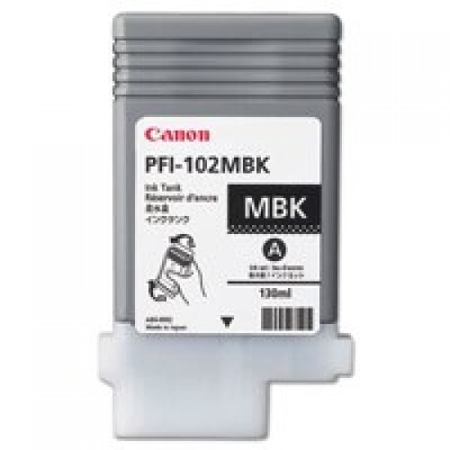 OEM Canon PFI-102MBK Pigment Matte Black Ink Cartridge 0894B001