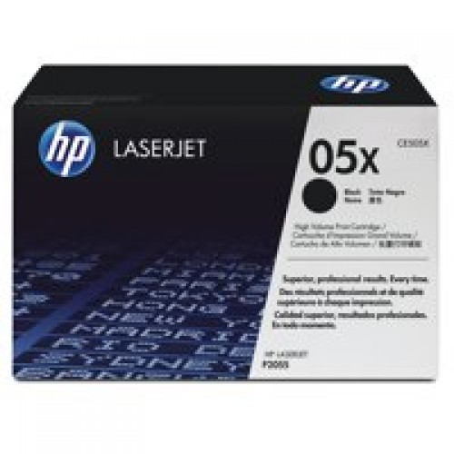 OEM HP CE505X Black 6500 Pages Original Toner 05X