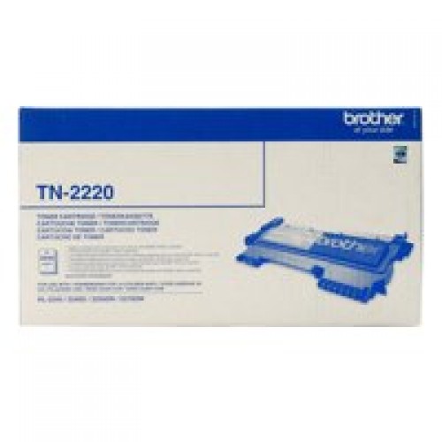 OEM Brother TN2220 Black 2600 Pages Original Toner